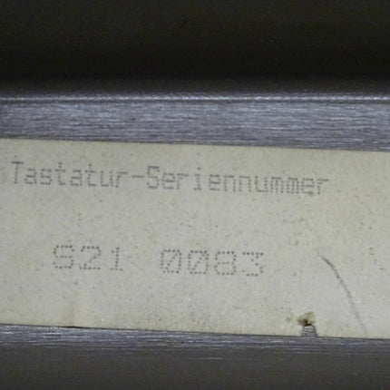 Siemens Sinumerik 820T CNC-Bedienpanel Bedientafel R&S Keller - Maranos.de