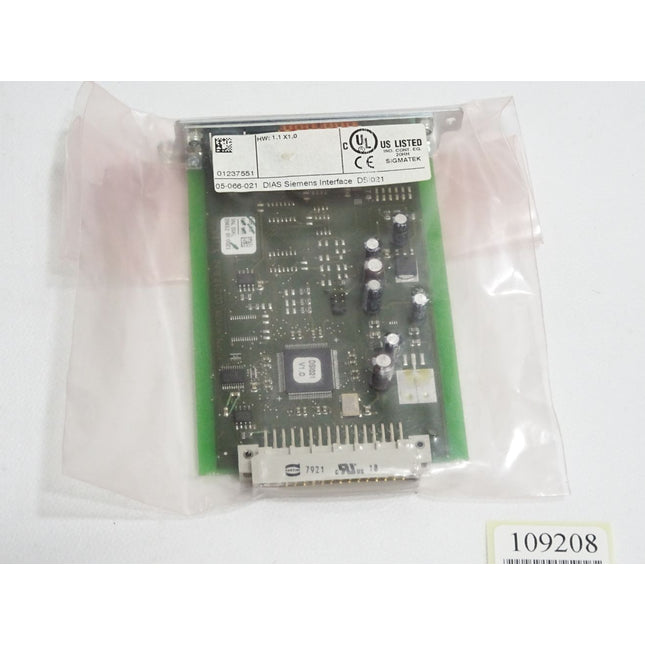 Sigmatek 05-066-021 DIAS Siemens Interface DSI021 HW:1.1X1.0 / Neu - Maranos.de