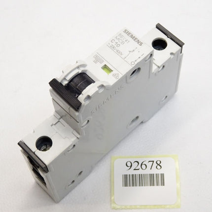 Siemens Leitungsschutzschalter 5SY4110-7 5SY41 MCB C10 - Maranos.de