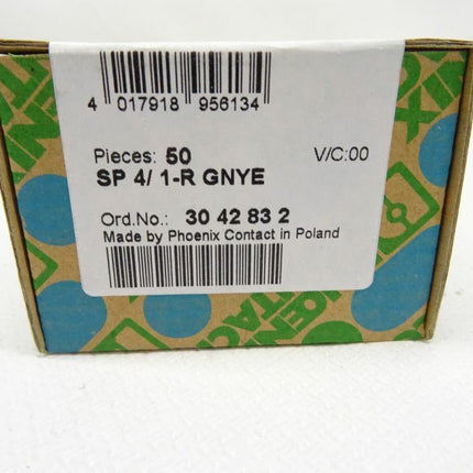 Phoenix Contact SP 4/1-R GNYE 50stk. Stecker Steckelement 3042832 neu-OVP - Maranos.de
