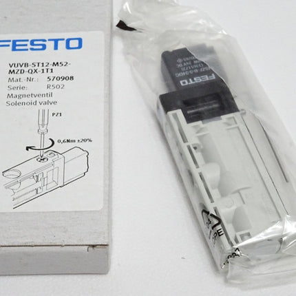 Festo 570908 VUVB-ST12-M52-MZD-QX-1T1 Magnetventil / Neu OVP - Maranos.de