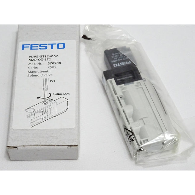 Festo 570908 VUVB-ST12-M52-MZD-QX-1T1 Magnetventil / Neu OVP - Maranos.de