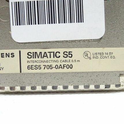 Siemens SIMATIC S5 6ES5705-0AF00 / 6ES5 705-0AF00 Interconnecting Cable 0,5 m - Maranos.de