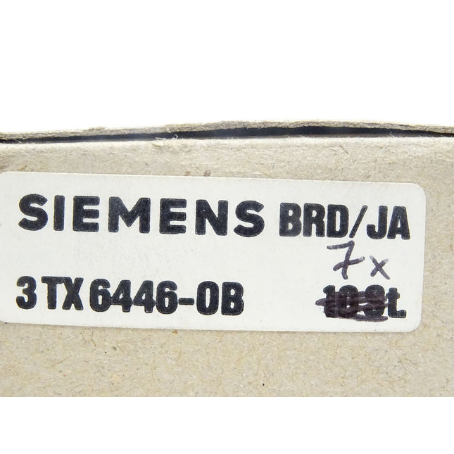 Siemens 3TX6446-0B / Inhalt : 7 Stück / Neu OVP - Maranos.de