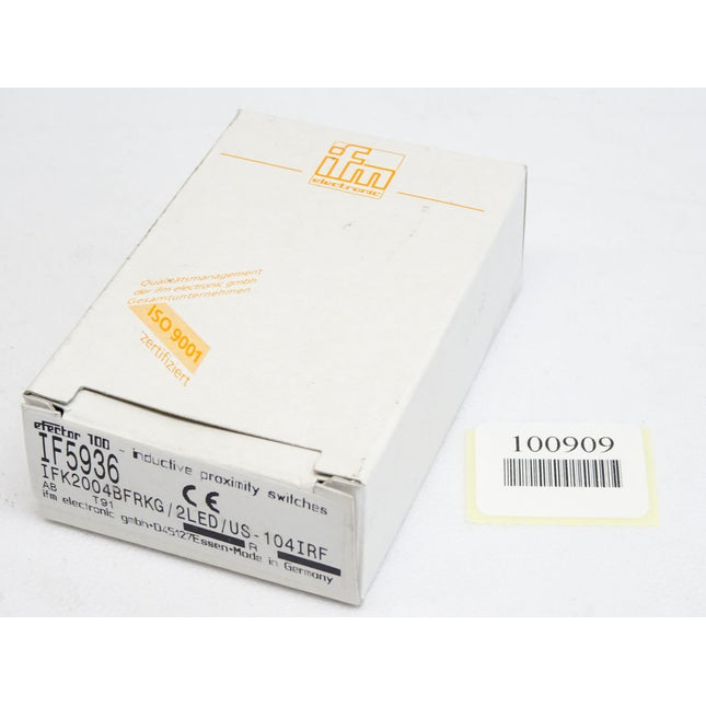Ifm electronic IF5936 Induktiver Sensor  IFK2004BFRKG/2LED/US-104 / Neu OVP - Maranos.de