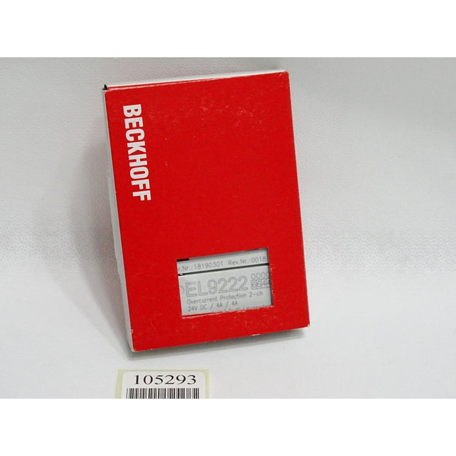 Beckhoff EL9222 6644 Rev. 0018 Überstromschutzklemme / Neu OVP - Maranos.de