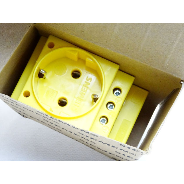 Siemens 5TE6810 SCHUKO-Steckdose gelb / Neu OVP - Maranos.de
