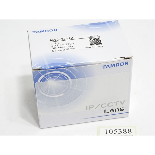 Tamron M12VG412 1/2" MP Objektiv, 4.0-12.0mm / Neu OVP - Maranos.de