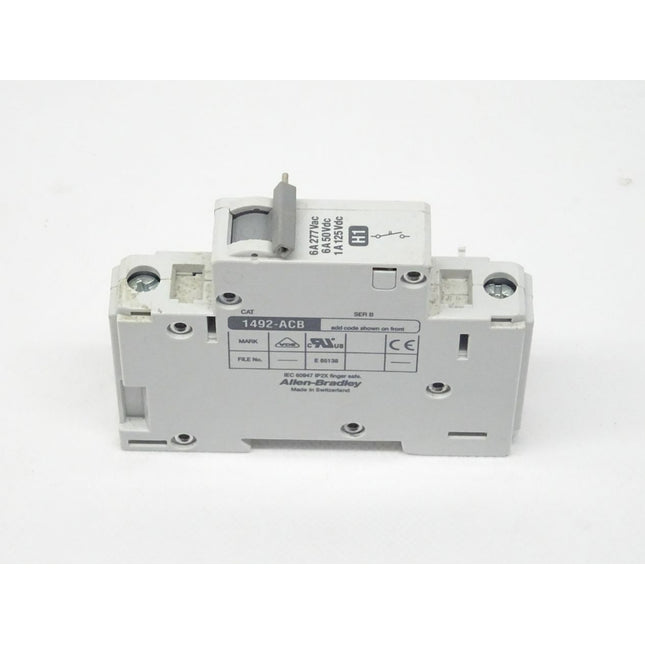 Allen Bradley 1492-ACBH1 Schutzschalter 1492ACBH1 6A 227VAC / 50VDC - Maranos.de