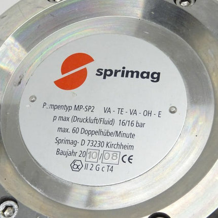 Sprimag MP-SP2 Membranpumpe 16bar / 6,0l pro Minute - Maranos.de