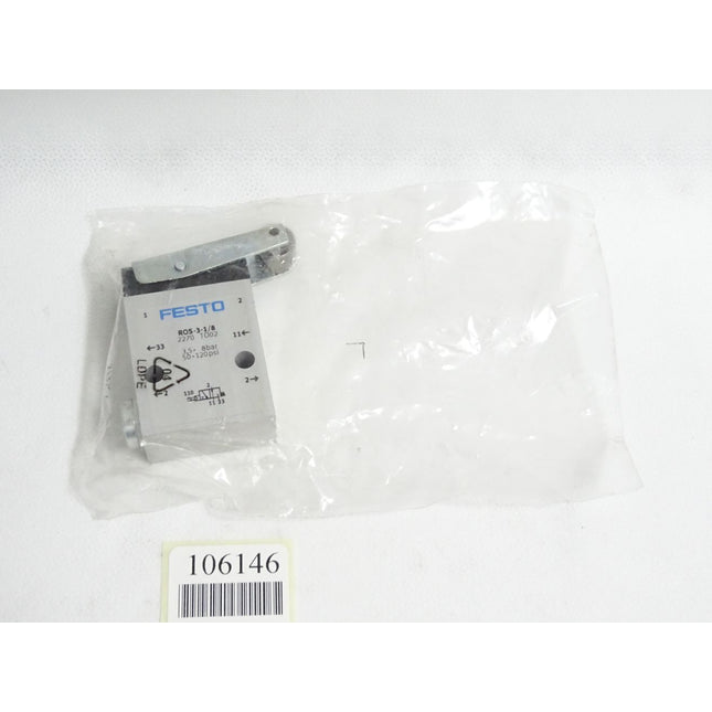 Festo 2270 Rollenhebelventil ROS-3-1/8 / Neu OVP - Maranos.de