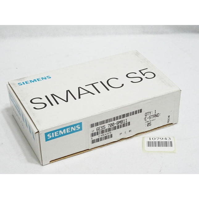 Siemens Bus Module 6ES5700-8MB11 6ES5 700-8MB11 / Neu OVP - Maranos.de