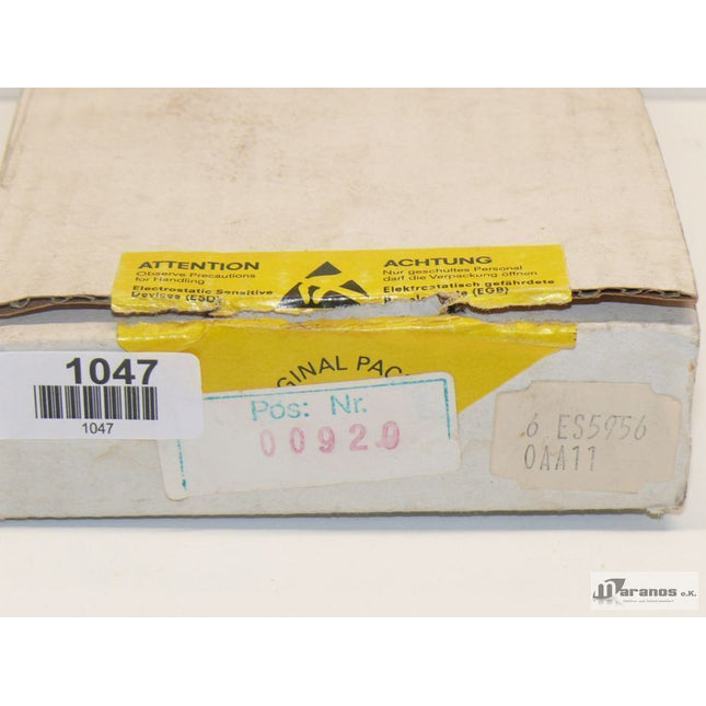 Neu Siemens  6ES5 956-0AA11 Simatic S5 Power Supply 6ES5956-0AA11 - Maranos.de