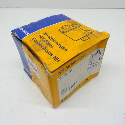 Siemens 2x 3NA1 013 Sicherung 500V / 16A 00/gT 3NA1013 / VDE0660 OVP - Maranos.de