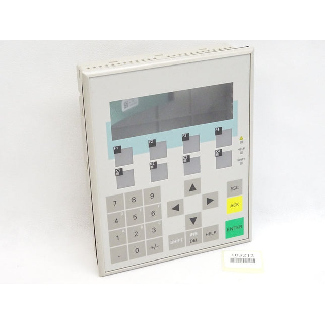 Siemens Front + Backcover Rückschale Panel OP7-PP OP7-DP OP7-DP12 A5E00076354 6AV3607-1JC Replica Top Zustand - Maranos.de