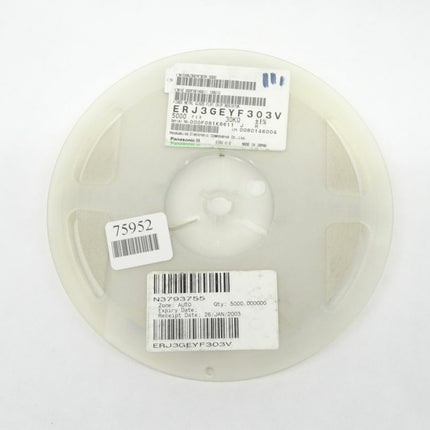 5000x Panasonic ERJ3GEYF303V | RESISTOR | 30K OHMS 1/16W Widerstand - Maranos.de