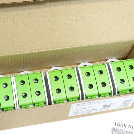 Hora etec grün Universalklemme RKA 50 D // 1-P 087320-2-3 / Inhalt:5 Stück / Neu OVP - Maranos.de