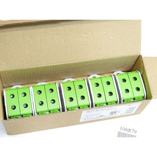 Hora etec grün Universalklemme RKA 50 D // 1-P 087320-2-3 / Inhalt:5 Stück / Neu OVP - Maranos.de