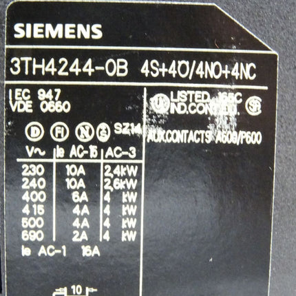 Siemens 3TH4244-0B / 3TH4244-0BB4 - Maranos.de