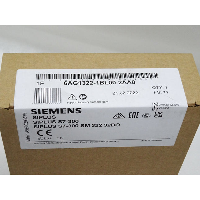 Siemens Siplus SM322 6AG1322-1BL00-2AA0 / Neu OVP versiegelt - Maranos.de