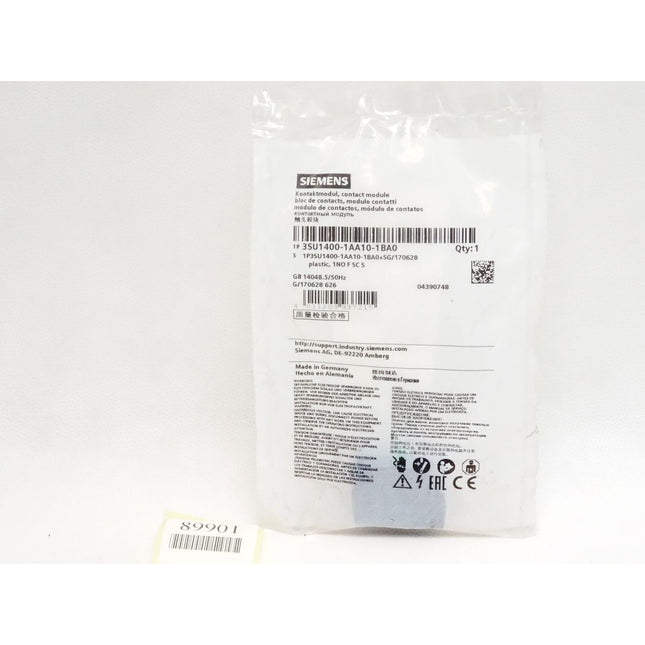 Siemens Kontaktmodul 3SU1400-1AA10-1BA0 / Neu OVP - Maranos.de