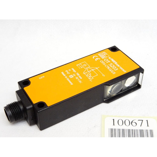 Ifm electronic Efector200 Reflexlichttaster mit Hintergrundausblendung OT5203 OTH-CPKG/US / Neu - Maranos.de