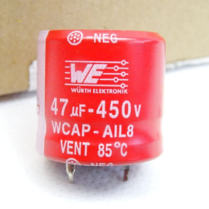 Würth Elektronik 861101483001 47uF 450V WCAP-AIL8 / Inhalt : 9 Stück / Neu OVP - Maranos.de
