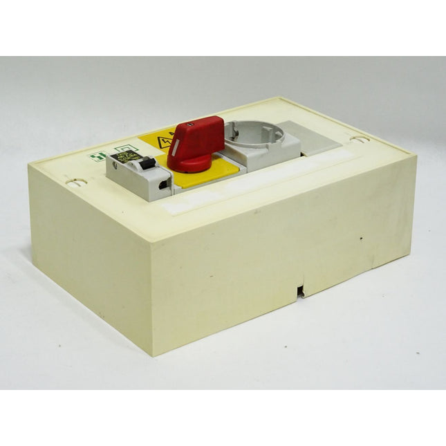 Schaltkasten 220V Notschalter Schuko Steckdose Verteilerschrank AEG Elfa 22-L16A - Maranos.de