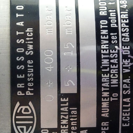 Wika Ettore Cella MWTTUS Druckschalter 0/400mbar / Neu - Maranos.de