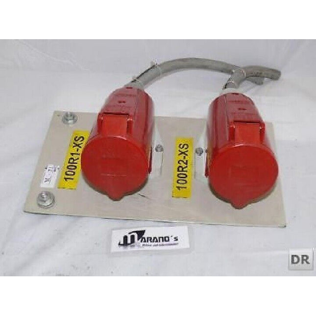 Mennekes 32-6h 3p+N Starkstromstecker 32A Anschlusstecker Stark Strom - Maranos.de