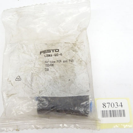 Festo LRMA-QS-6 for tube PUN and PAN / 153496 / Neu OVP - Maranos.de