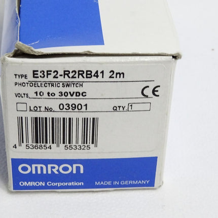Omron E3F2-R2RB41 Photoelectric Sensor / Neu OVP - Maranos.de
