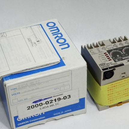 Omron E4DA-WL1C Ultrasonic Sensor Amplifier / Neu OVP - Maranos.de