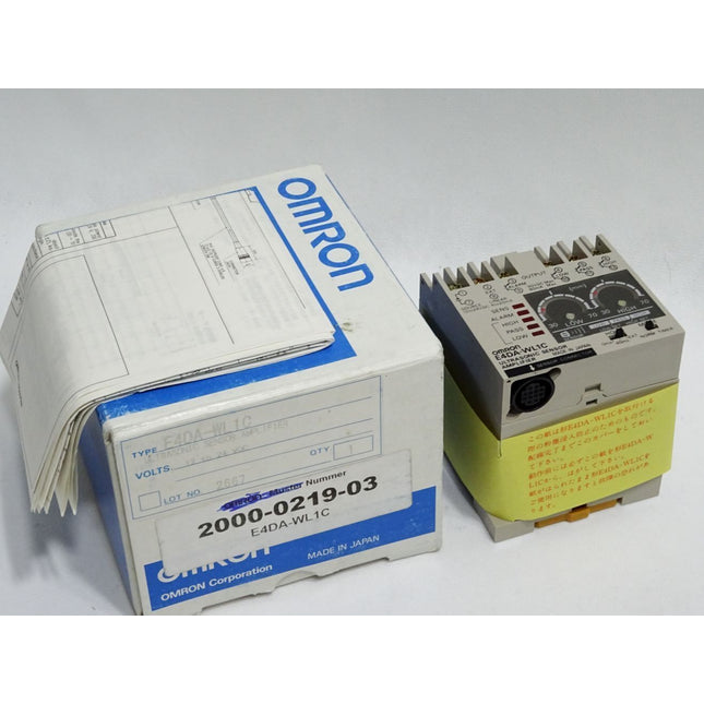Omron E4DA-WL1C Ultrasonic Sensor Amplifier / Neu OVP - Maranos.de