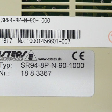 Esters SR94-8P-N-90-1000 Temperatur Controller / Thermostat neu-OVP - Maranos.de