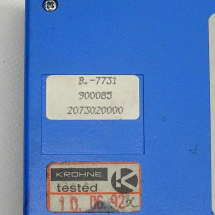 Krohne MIC 500 Handanzeigegerät - Maranos.de