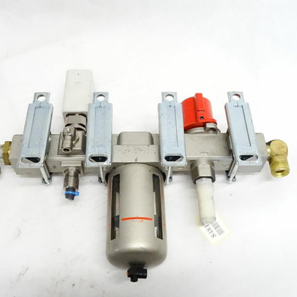 SMC ISE70-F02-65 + AF40-F04 + Handabsperrventil VHS40-F04 - Maranos.de