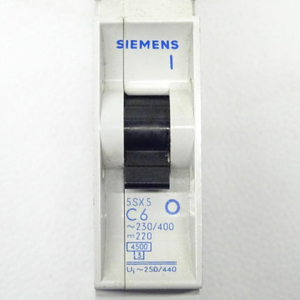 Siemens 5SX5 C6 ~230/400 220 Hilfsschalter Leistungsschutzschalter - Maranos.de