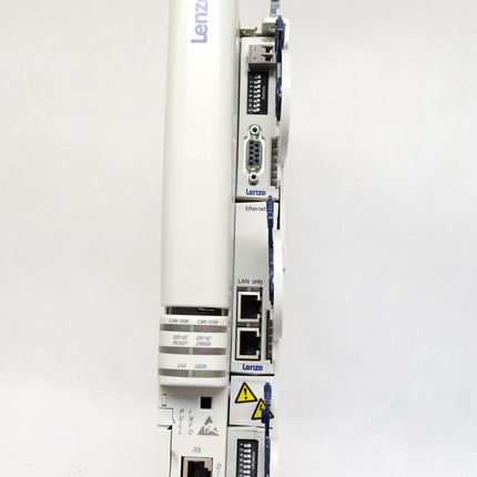 Lenze Servo Umrichter L-force Multi Drive HighLine E94AMHE0044 + Backplane E94AZPM0044 / Neuwertig OVP - Maranos.de