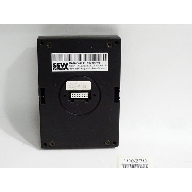 SEW Eurodrive Bediengerät FBG31C-01 8222932.12 - Maranos.de