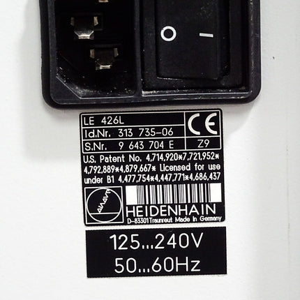 Heidenhain LE426L 313735-06 313 735-06 Rechnerplatine 317502-01 Z7 + Stromversorgung 289133-15 - Maranos.de