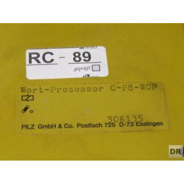 PILZ C-P8-WOP 306135 / Wort-Prozessor - Maranos.de