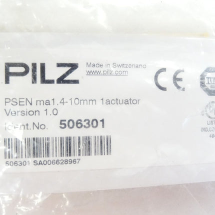 Pilz 506343 / switch 506313 PSEN ma1.4n-51 / 506301 actuator PSEn ma1.4-10mm / Neu OVP - Maranos.de