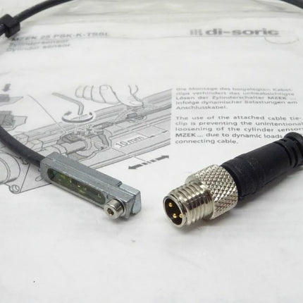 di-soric MZEK 25 PSK-K-TSSL Zylindersensor 10..30VDC / 200mA - Maranos.de