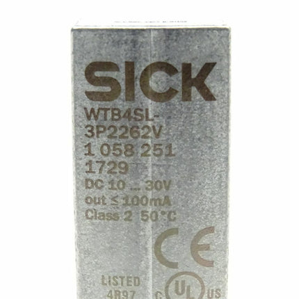 Sick WTB4SL-3P2262V Reflexionslichttaster 1058251 / 1 058 251 / 10-30VDC - Maranos.de