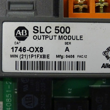 Allen Bradley SLC500 Ausgabemodul 1746-OX8 - Maranos.de