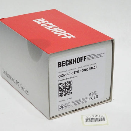 Beckhoff CX5140-0175 / 000339602 Embedded-PC  / Neu OVP - Maranos.de