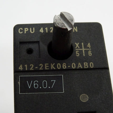Siemens S7-400 CPU412-2 PN 6ES7412-2EK06-0AB0 6ES7 412-2EK06-0AB0 v6.0.7 - Maranos.de