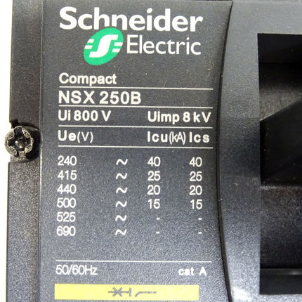 Schneider Electric ComPact Grundschalter NSX250B LV431390 + TM250D LV431430 / Neu OVP - Maranos.de