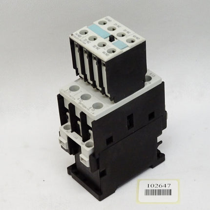 Siemens Leistungsschütz 3RT1024-1AL24 + Hilfsschalterblock 3RH1921-1HA22 - Maranos.de